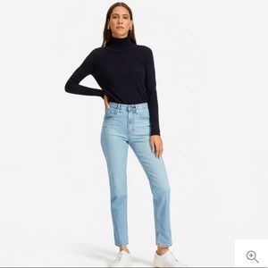 Everlane Cheeky Straight Jeans, Regular, Sky Blue